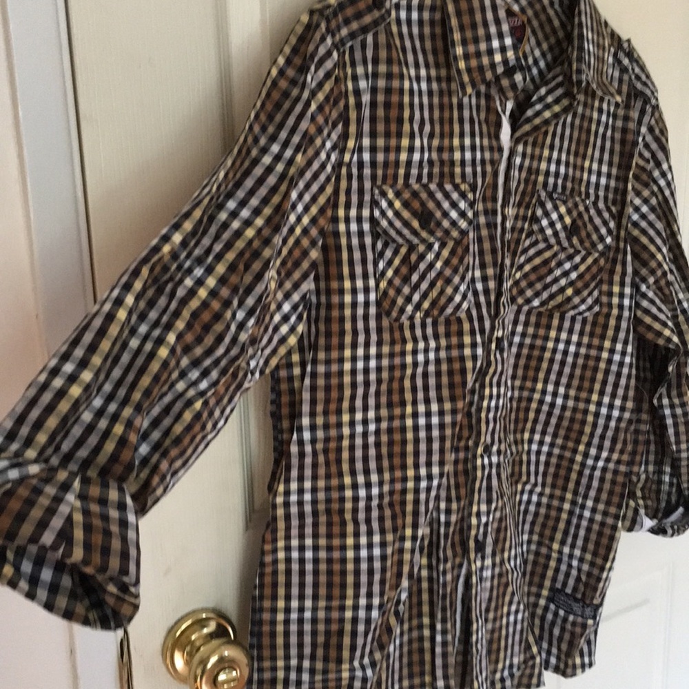 Checkered button down shirt - Picture 5 of 6